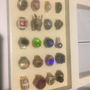 Rings/HIGH END/most ARE HEIDI DAUS/SOLD EACH